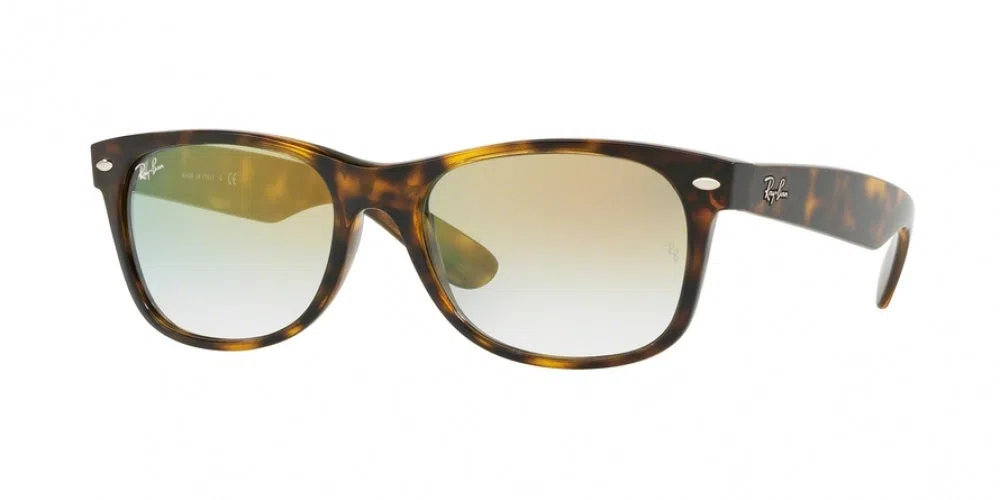 Ray Ban New Wayfarer 2132 Sunglasses - Medium - 55mm - Black - view 66